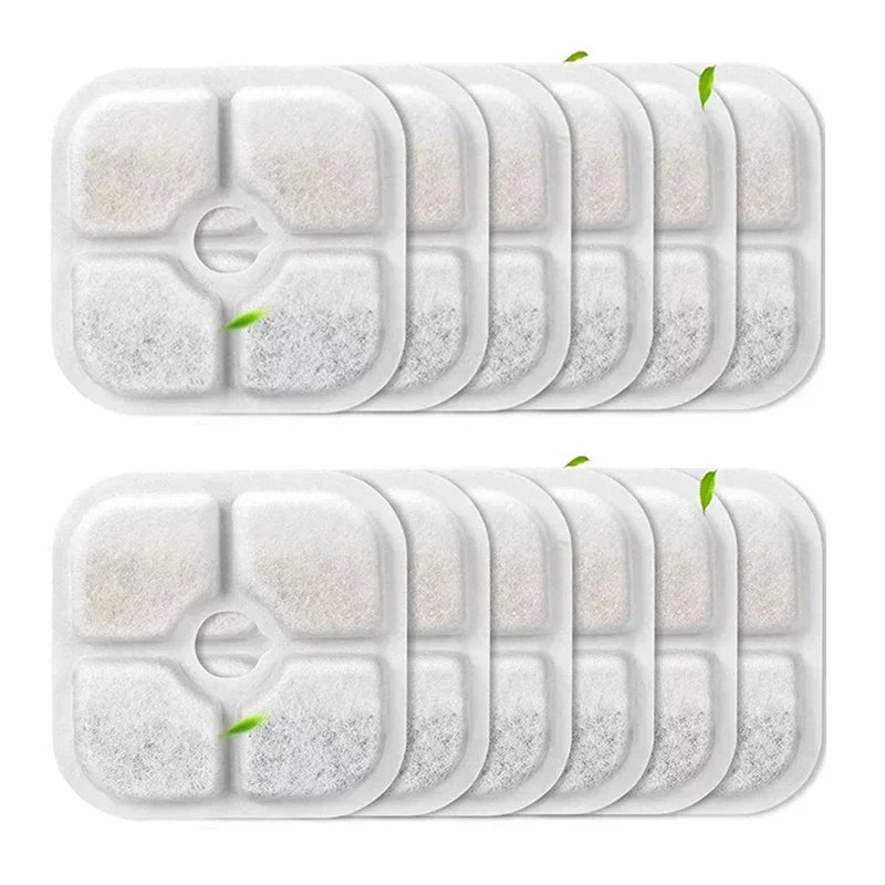 Replacement Filters for Catit PIXI Fountain, 6 or 12 Pack