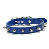 Spiked Studded Dog Collar in PU Leather for Dogs