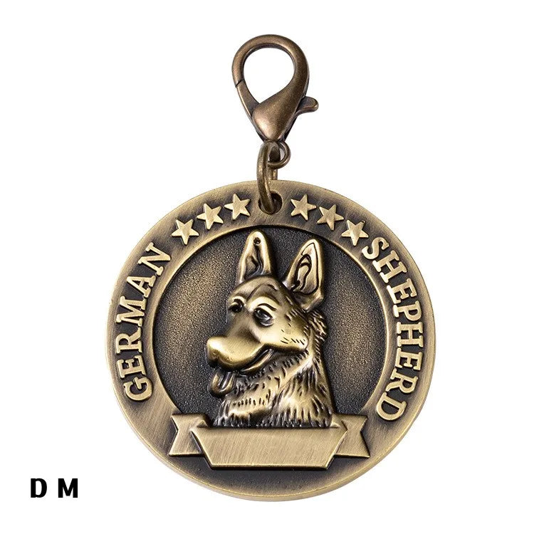 Personalized Engraved Dog ID Tag with Name, Phone and Address