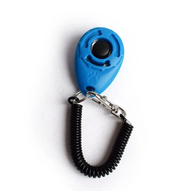 Dog Training Clicker with Wrist Coil and Clip
