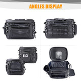 Motorcycle Dog Carrier Crate for Sissy Bar or Luggage Rack