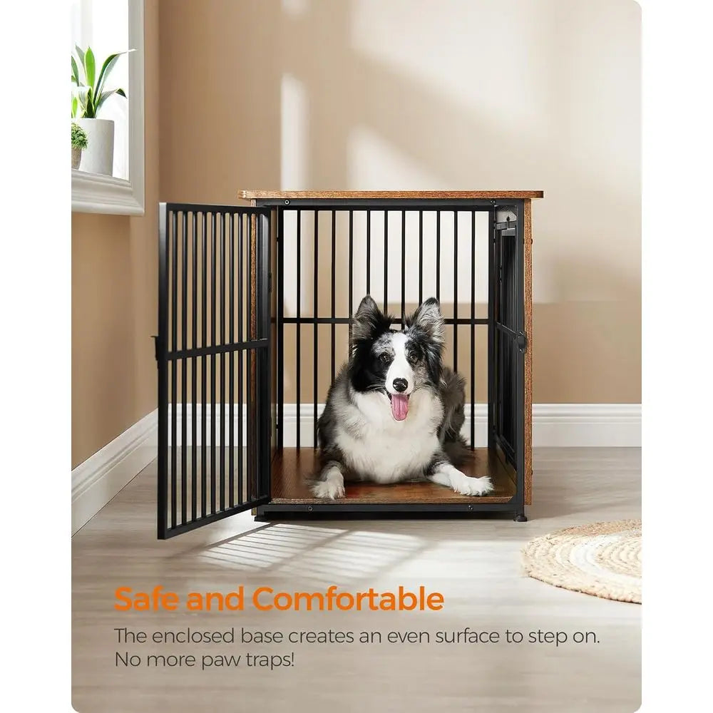 38.6 Inch Dog Crate Furniture End Table for Dogs up to 70 lb