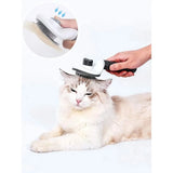 Round Head Self-Cleaning Slicker Brush for Dogs and Cats