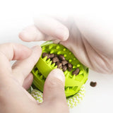 Dog Rope Tug Toy with Treat Dispensing Ball for Small Dogs