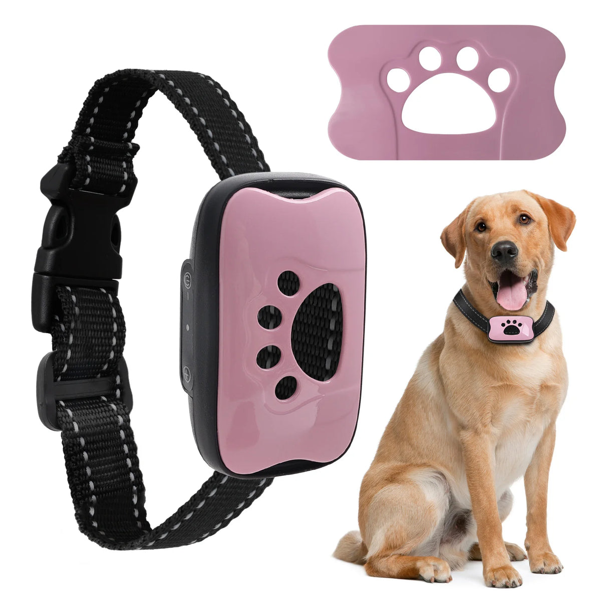 Rechargeable Dog Bark Collar with Beep and Vibration Modes