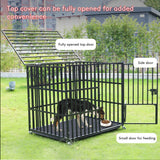 Heavy Duty Metal Dog Kennel in 15 Sizes for Small to Large Dogs