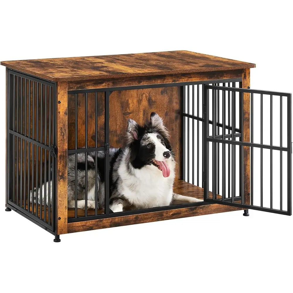38.6 Inch Dog Crate Furniture End Table for Dogs up to 70 lb