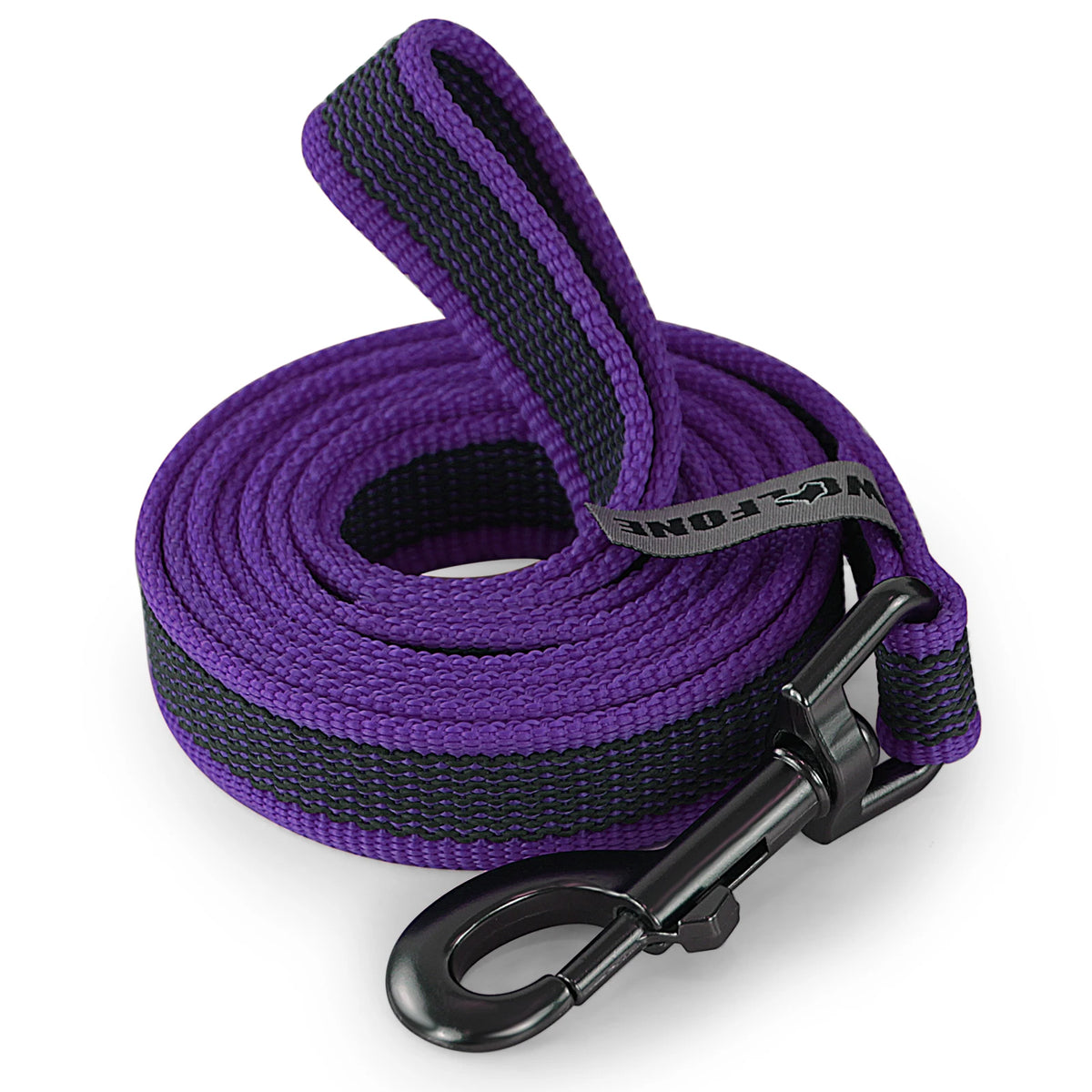 Long Line Dog Leash with Rubber Grip, 6 Lengths up to 49 Ft