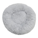 Round Plush Dog Bed, Fluffy Donut Bed for Small to Large Dogs