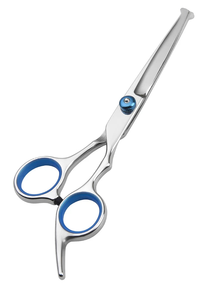 Round Tip Dog Grooming Scissors, 6 Inch Stainless Steel