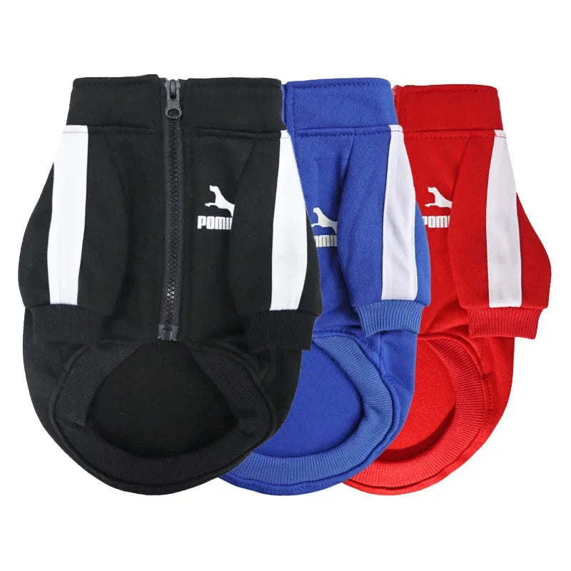 Dog Baseball Jacket for Small and Medium Dogs, Sizes S to 4XL