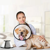 Dog Recovery Cone Collar, Adjustable E-Collar in 9 Sizes