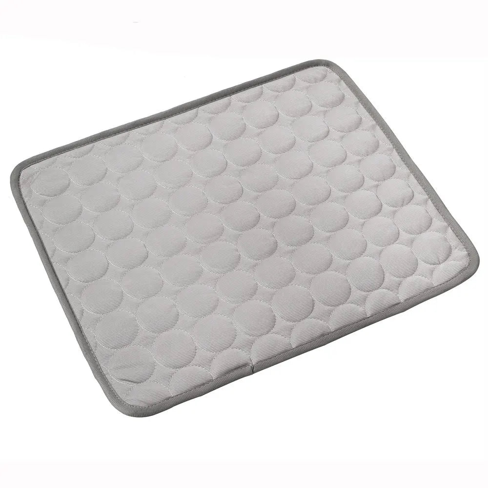 Dog Cooling Mat, Washable Ice Silk Pad for Summer, 5 Sizes