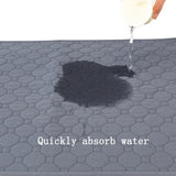 Washable Dog Pee Pad, Reusable Puppy Training Mat with Non-Slip Back
