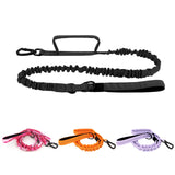 Two Handle Tactical Dog Leash with Shock Absorbing Bungee