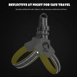 Y-Shaped Dog Harness, Reflective and Padded, Sizes S-XL