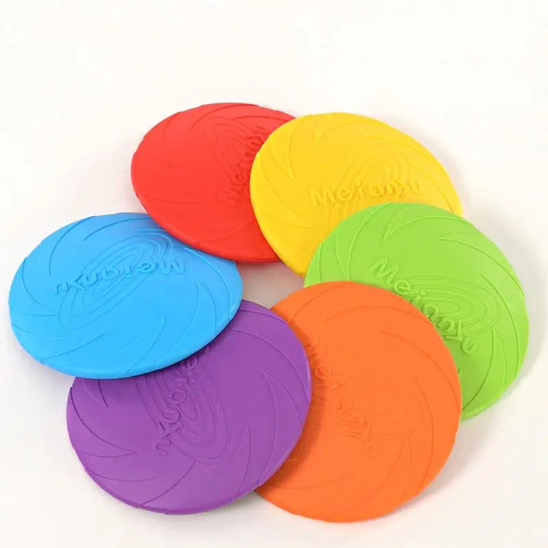 Dog Flying Disc Toy for Fetch and Outdoor Play, 3 Sizes