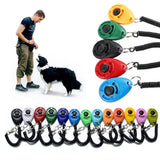 Dog Training Clicker with Wrist Coil and Clip