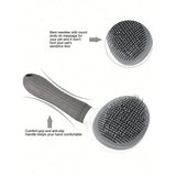 Round Head Self-Cleaning Slicker Brush for Dogs and Cats