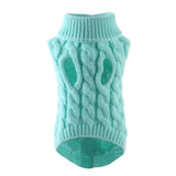 Knitted Dog Sweater for Small Dogs, Warm Pullover for Winter