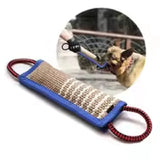 Jute Dog Bite Tug with Two Handles for Training