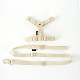 Adjustable Puppy Harness, Collar and Leash Set in Macaron Colors