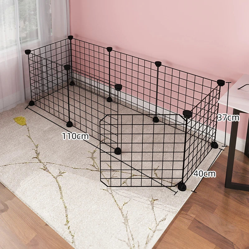 DIY Wire Mesh Dog Fence Panels, Modular Pet Barrier