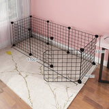 DIY Wire Mesh Dog Fence Panels, Modular Pet Barrier