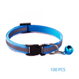 Adjustable Puppy Collar with Small Bell, 7.5 to 12.6 in