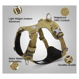 Lightweight Dog Harness with Aluminum D-Ring, Sizes XXS-XL