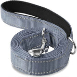 Reflective Nylon Dog Leash with Padded Handle, 4, 5 or 6 ft