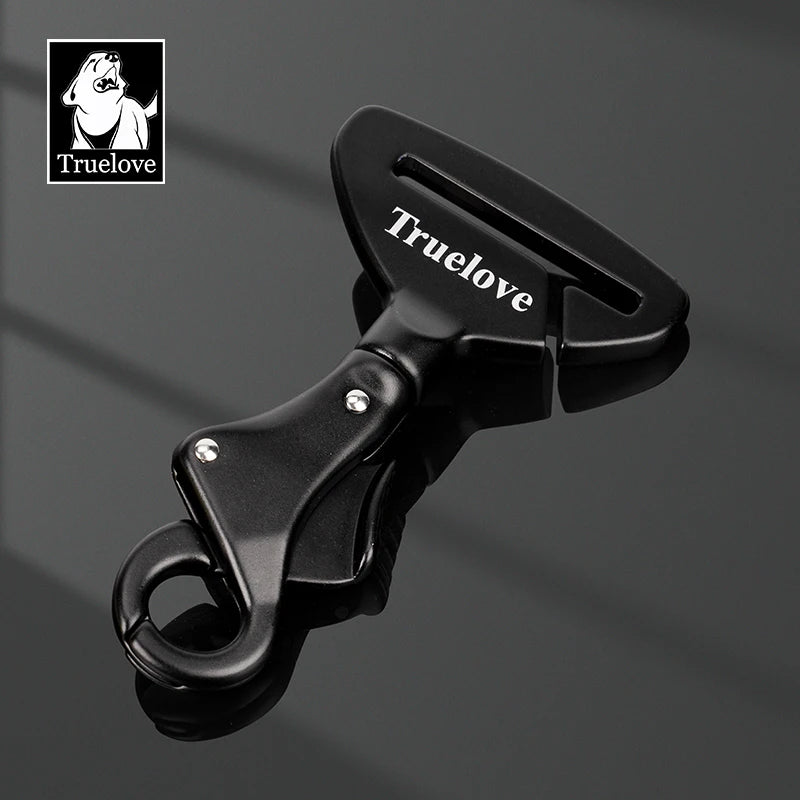 Aluminum Dog Seat Belt Clip for Collars and Harnesses