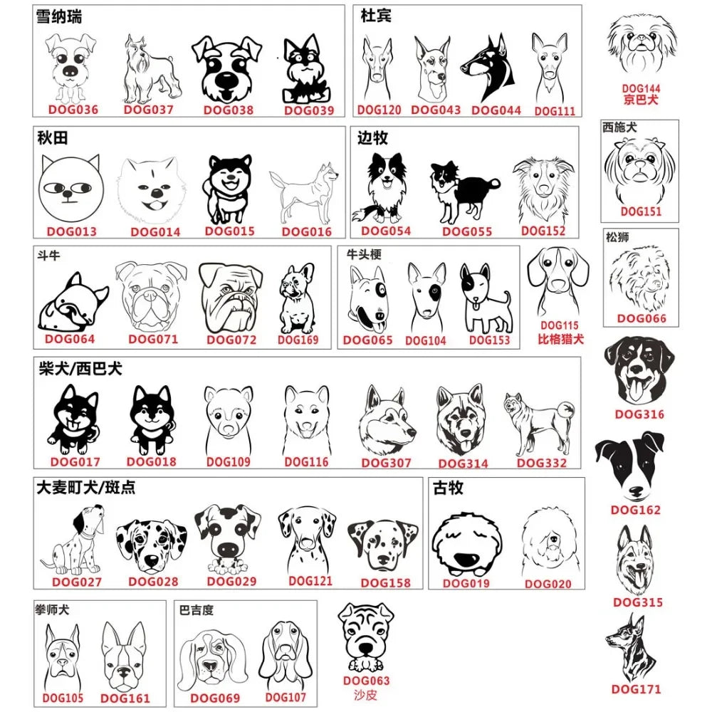 Bone Shaped Dog ID Tags, 2-Pack with Two-Sided Engraving