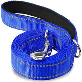 Reflective Nylon Dog Leash with Padded Handle, 4, 5 or 6 ft