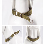 Greyhound Martingale Collar with Neoprene Padding, XXS to 3XL