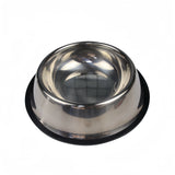 Stainless Steel Dog Bowl with Non-Slip Base, 5 Sizes