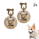 Custom Engraved Dog ID Tags in Bulk, 5 or 10 Pack