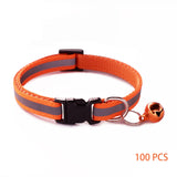 Adjustable Puppy Collar with Small Bell, 7.5 to 12.6 in