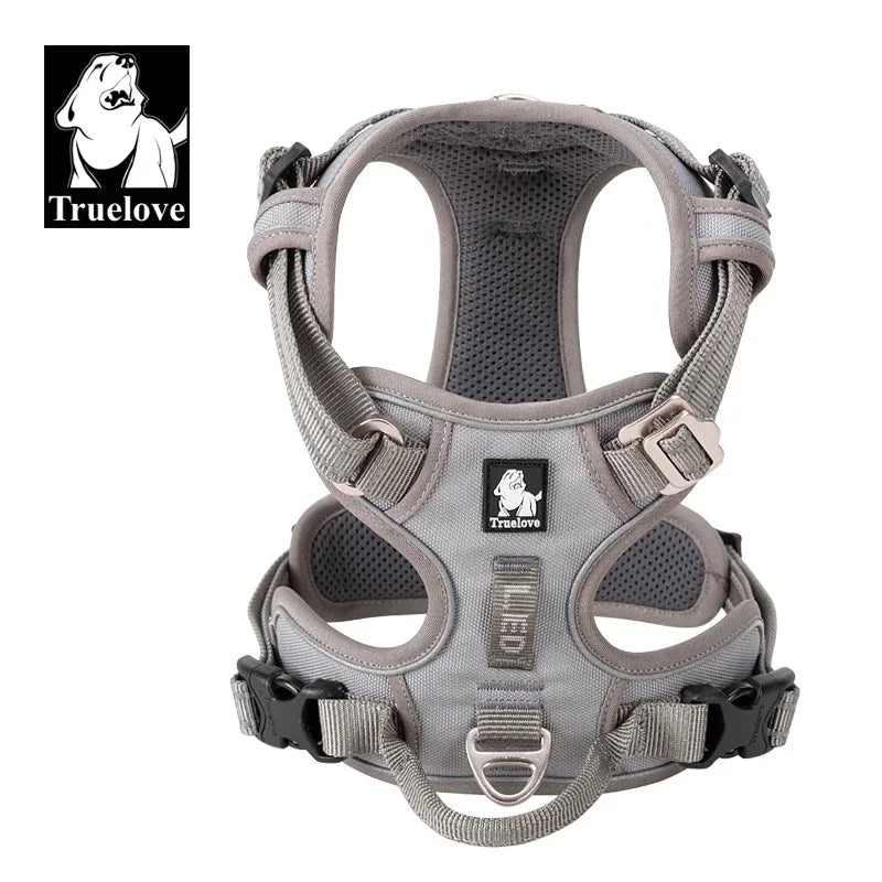 Camouflage Dog Harness, Reflective and Easy On and Off