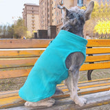 Fleece Dog Vest with D-Ring for Small Dogs
