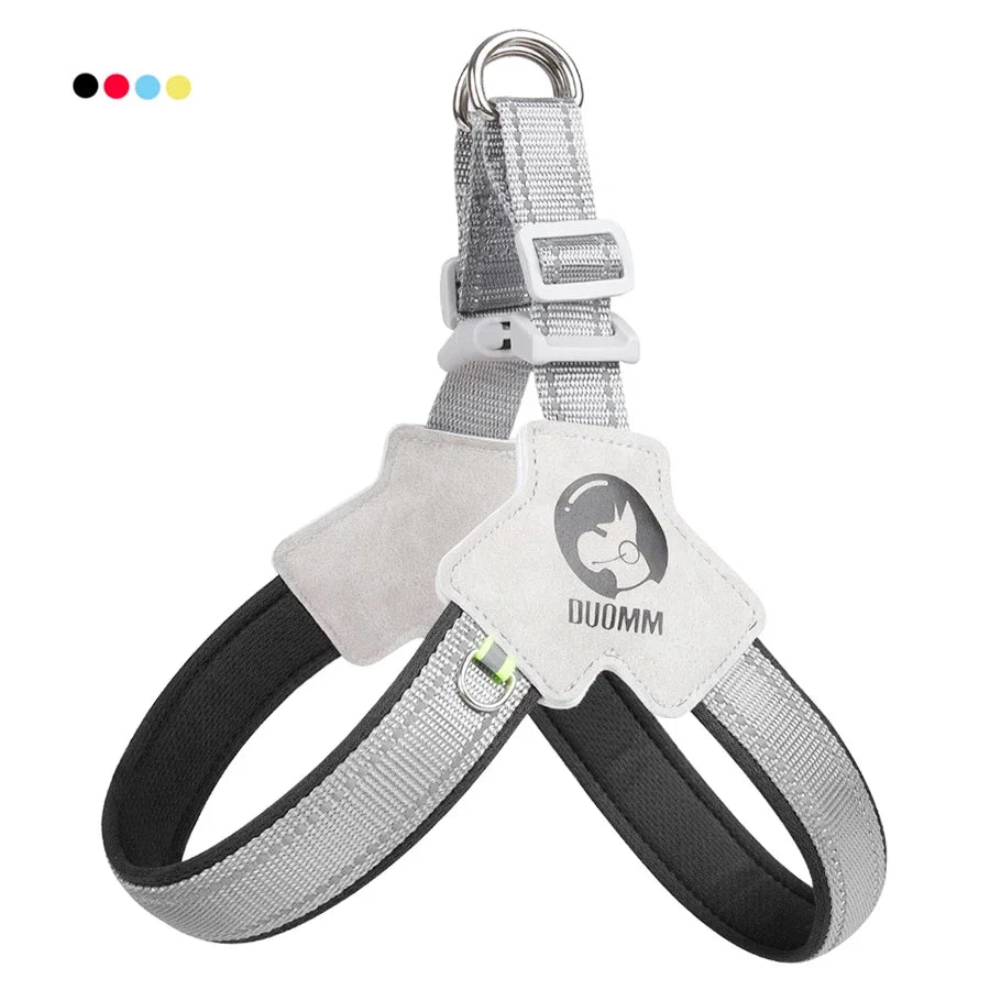 Y-Shaped Dog Harness, Reflective and Padded, Sizes S-XL
