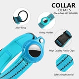 Reflective AirTag Dog Collar with Padded Neoprene Lining, S to XL