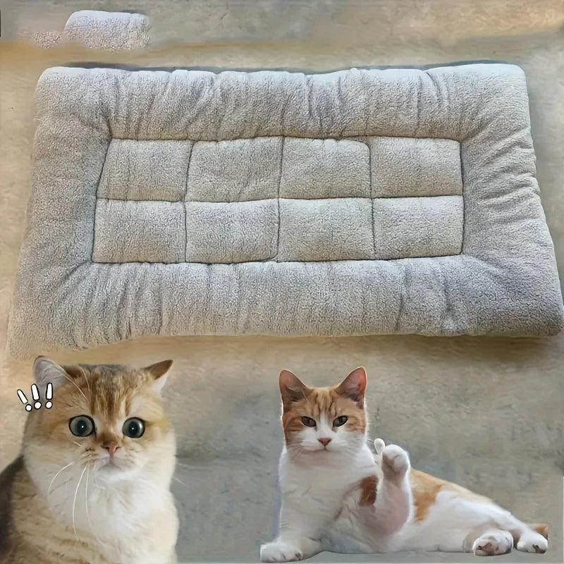 Plush Dog Crate Pad and Sofa Bed, Ultra Soft Pet Mat