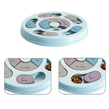 Dog Puzzle Feeder with Food Compartments, 9.4 in Round