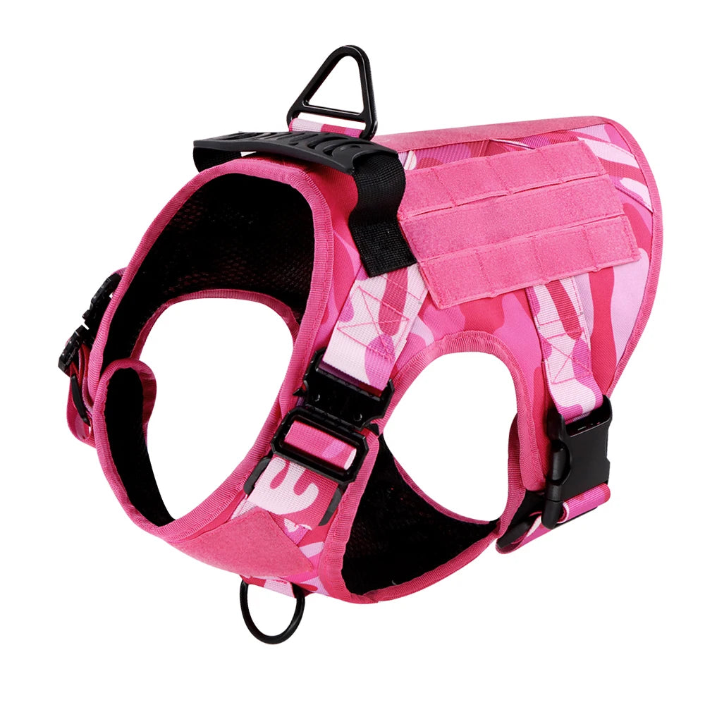 Tactical Dog Harness with Handle for Medium and Large Dogs