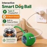 Automatic Rolling Ball Toy for Dogs, Rechargeable with 3 Modes