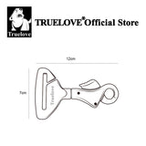 Aluminum Dog Seat Belt Clip for Collars and Harnesses