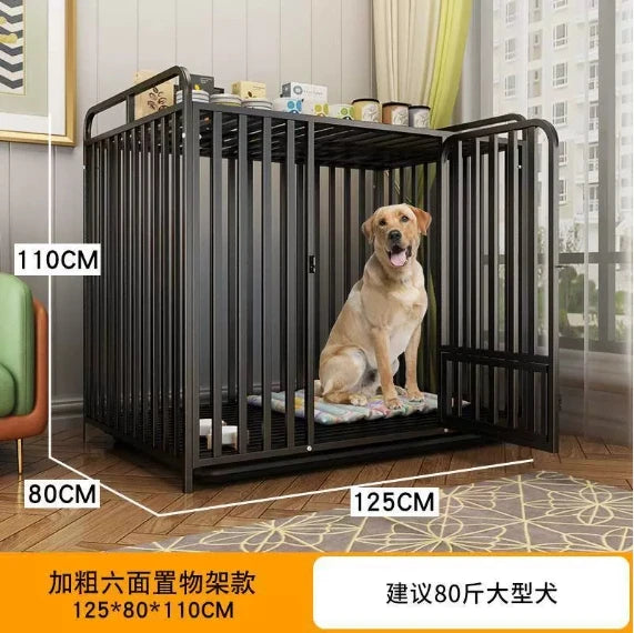 Heavy Duty Metal Dog Kennel in 15 Sizes for Small to Large Dogs