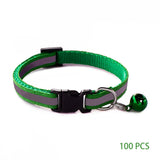Adjustable Puppy Collar with Small Bell, 7.5 to 12.6 in