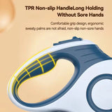 Retractable Dog Leash with Built-In Poop Bag Holder